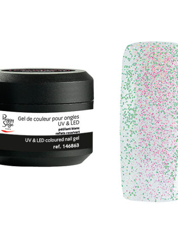 Gel UV&LED color para uñas pétillant blanc rosev 5g