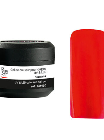 Gel UV&LED color para uñas neon pink 5g