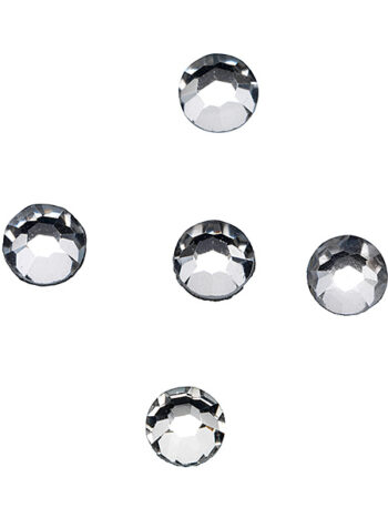 Adornos para uñas cristal - argent