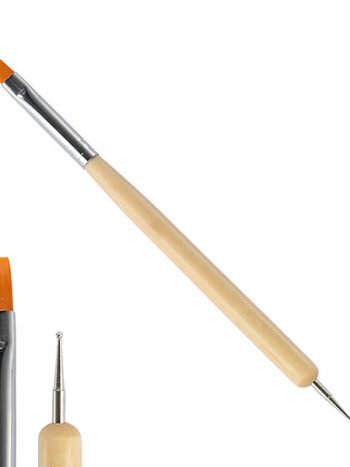 Pincel 2 en 1 - Plano / Herramienta de jaspear 1,5mm