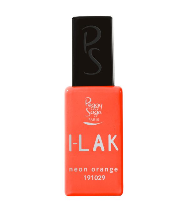 I-lAK soak off gel polish neon orange  - 11ml