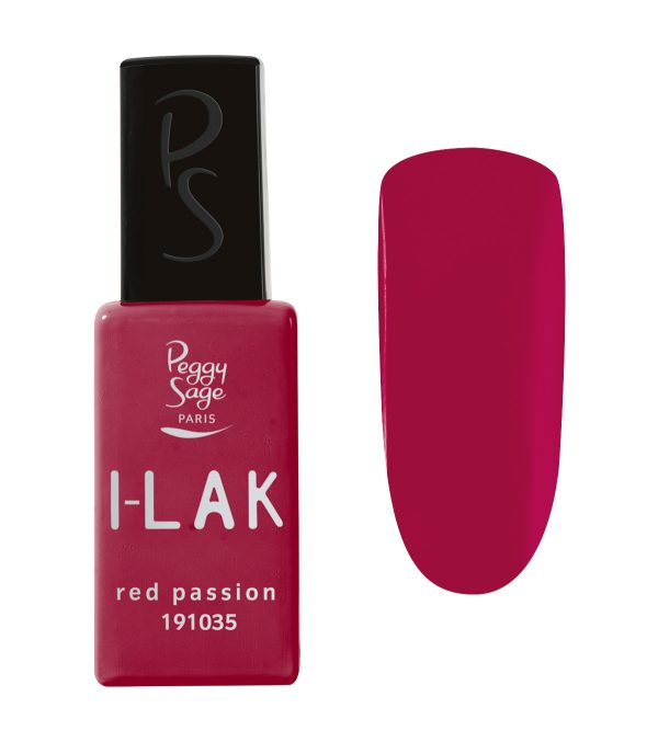 I-lAK soak off gel polish red passion - 11ml