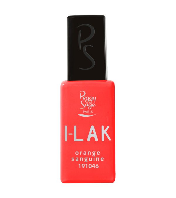 I-lAK soak off gel polish orange sanguine  - 11ml