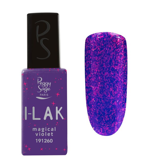 I-LAK soak off gel polish magical violet 11 ml