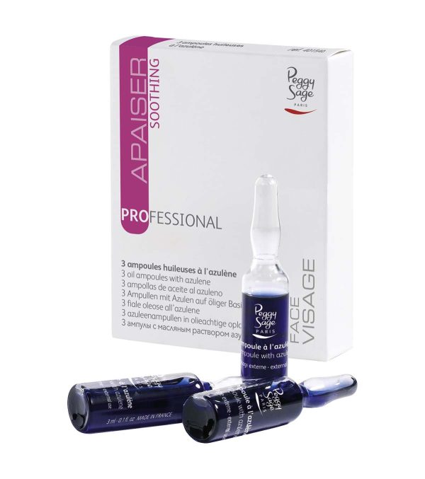 Caja de 3 ampollas de azuleno 3 ml