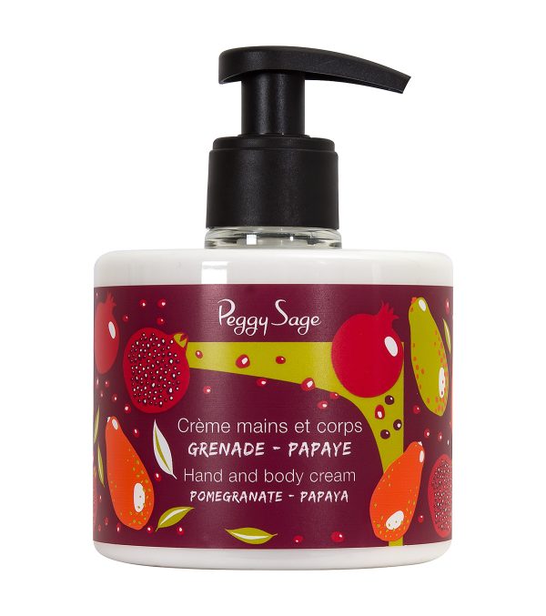 Crema para manos y cuerpo granada / papaya 300ml