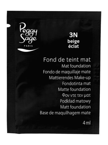 Muestra fondo de maquillaje mate - 3N - Beige éclat 4 ml