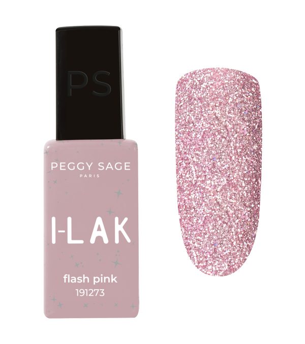I-LAK soak off gel polish - FLASH PINK