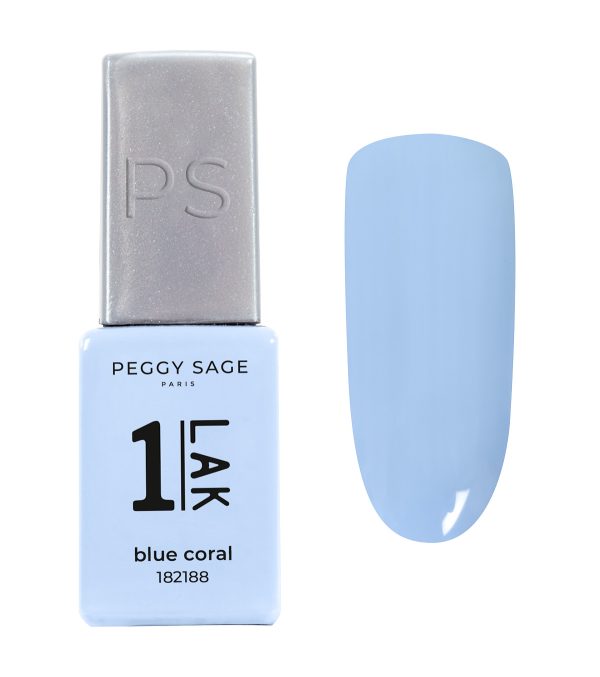 One-LAK Esmalte semipermanente 3 en 1 – blue coral 5 ML