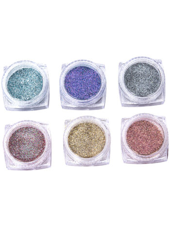 Conjunto de purpurina x 6 - Christmas  sparkle