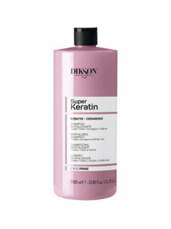 DIKSOPRIME Champú Revitalizante con Keratina (vegetal) y Ceramidas 1000 ML