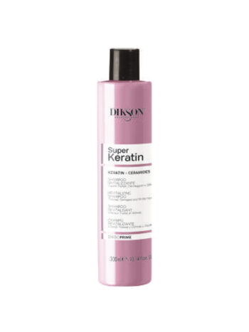 DIKSOPRIME Champú Revitalizante con Keratina (vegetal) y Ceramidas 300 ML