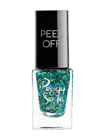 Esmalte peel off green glitter  5154 - 5ml