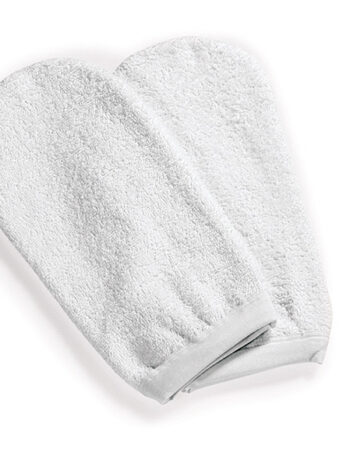 Par de guantes de toalla para las manos