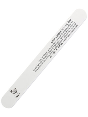 Lima para uñas 2 caras  400/400, blanco