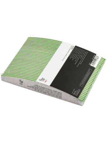 30 limas de uñas 2 caras, zebra duras 100/180