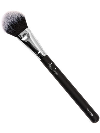 Pincel colorete - ovalado y abombado - 22 mm