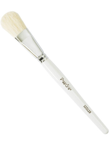 Pincel máscara seda blanca