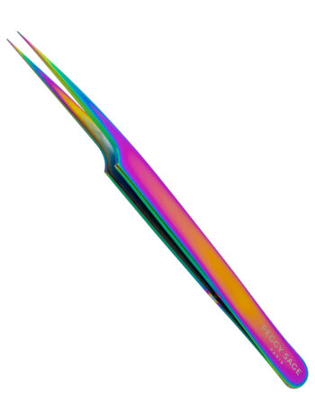 Pinzas para extensiones de pestañas PEGGY LASHES - pro precisión y aislamiento