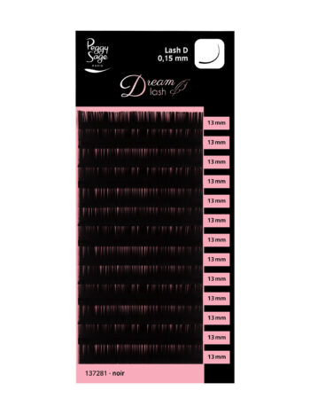 Pestaña a pestaña - colocación de extensiones - talla única - D