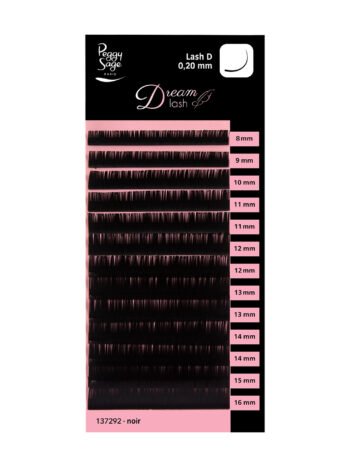 Pestaña a pestaña - colocación de extensiones - distintos largos - D