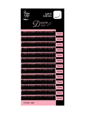 Pestaña a pestaña - colocación de extensiones - talla única - D