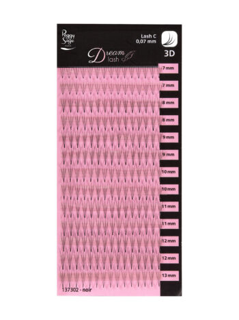 Volumen ruso - colocación de extensiones - 3D - distintos largos - C