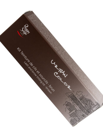 Kit de tinte de pestañas y cejas - marrón