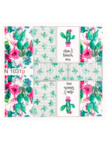 Water decals - calcomanías para uñas Summer 2020