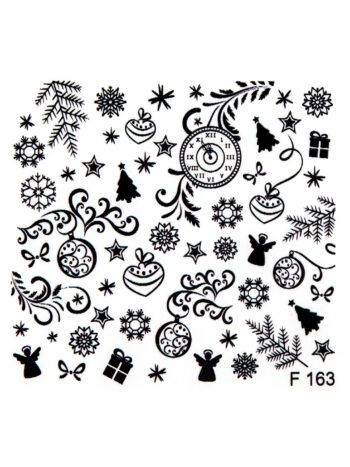 Water decals - calcomanías para uñas Christmas 2020