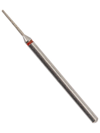 Contera diamante cilindro puntiagudo - roja