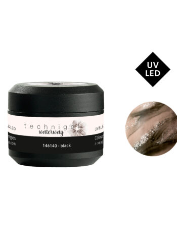 Gel de color para uñas UV&LED waterway black 5g