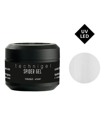 Gel de color TECHNIGEL SPIDER GEL UV&LED - silver
