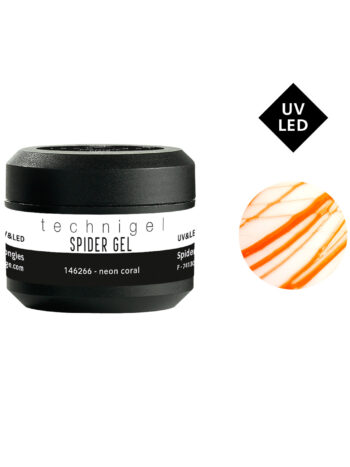 Spider Gel neon coral
