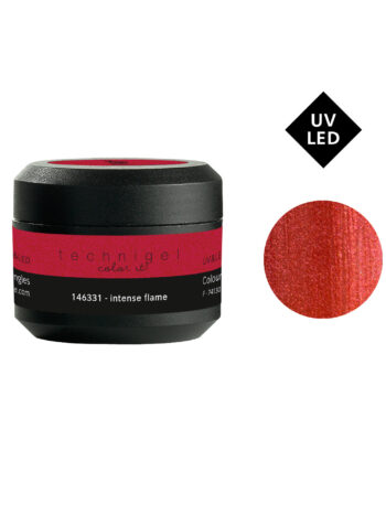Gel UV/LED color para uñas intense flame 5 g