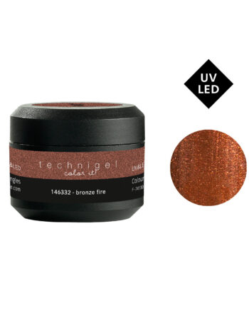 Gel UV&LED color para uñas bronze fire 5g