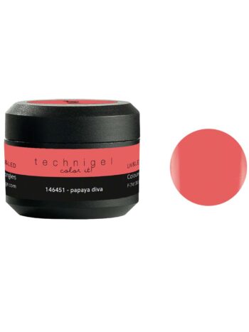 Gel UV&LED color para uñas papaya diva 5g