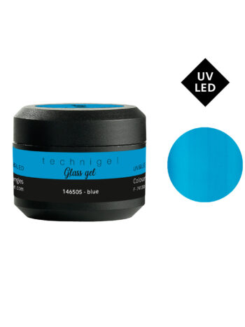 Gel de color para uñas UV&LED Glass Gel blue 5g