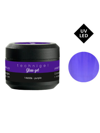 Gel de color para uñas UV&LED Glass Gel purple 5g