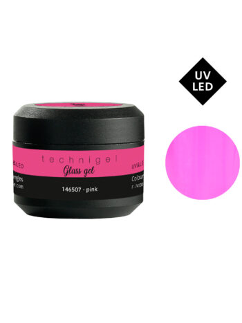 Gel de color para uñas UV&LED Glass Gel pink  5g