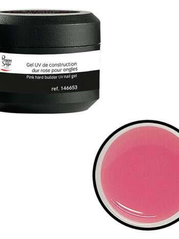 Gel de construcción UV/LED Duro - Transparente Rosa 15 g