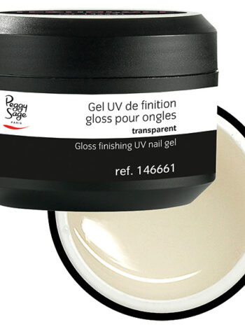 Gel UV de acabado gloss para uñas transparente 50g