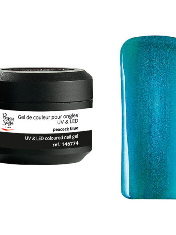 Gel UV&LEDcolor para uñas peacock blue 5g