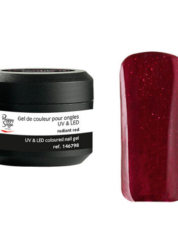 Gel UV/LED color para uñas radiant red 5 g
