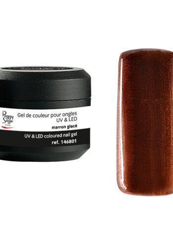 Gel UV&LED color para uñas marron glacé 5g