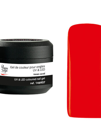 Gel UV & LED color para uñas neon corail 5g