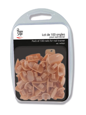 Pack 100 nails for nail trainer