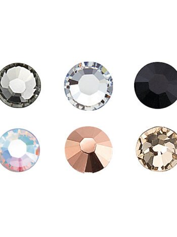 20 strass para uñas Multicolor SS5