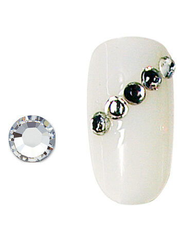 20 strass para uñas argent SS10