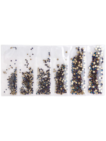 Adornos para uñas cristal - galaxy